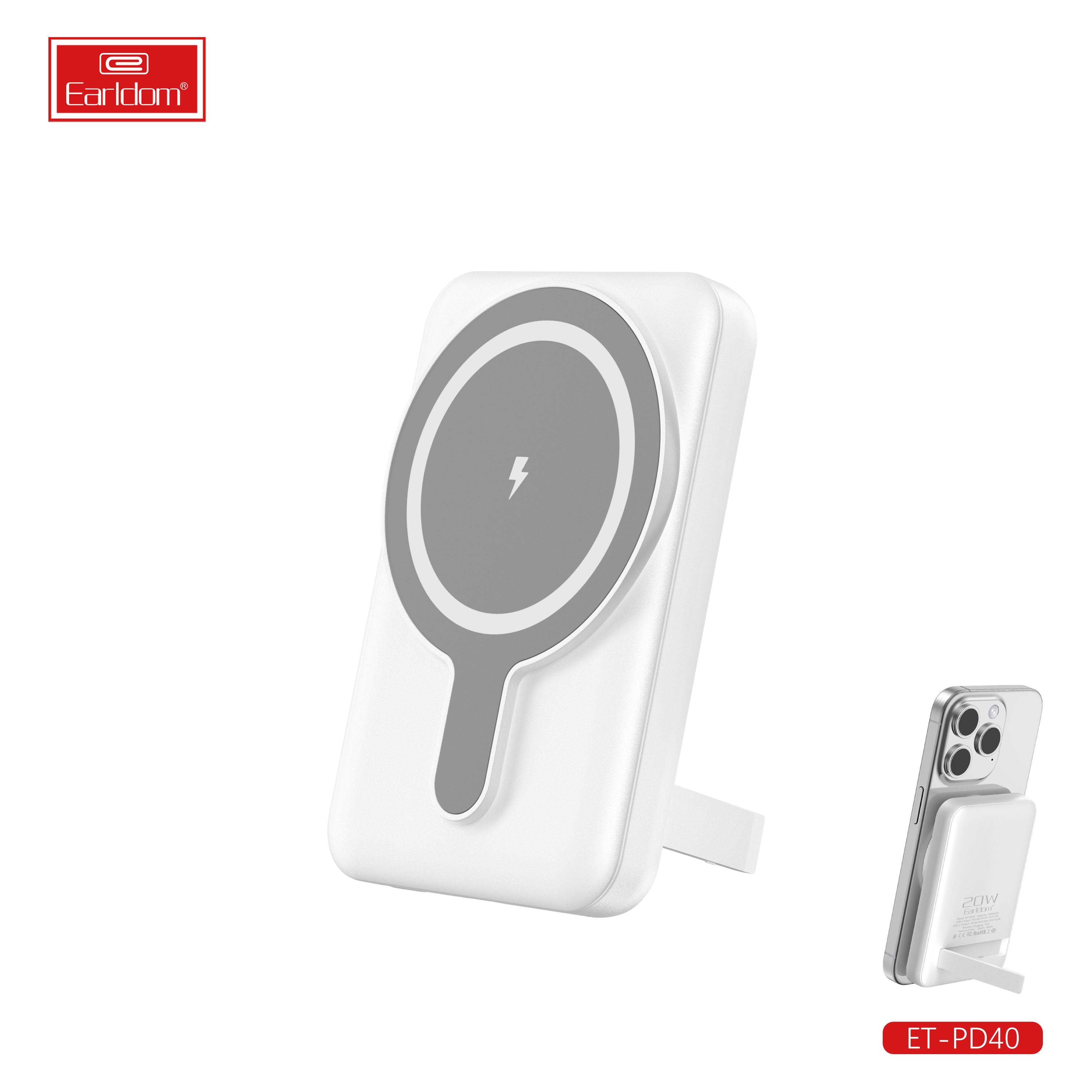 Magnetic suction ultra-thin fast charging ET-PD40 Magnetic suction ultra-thin fast charging ET-PD40